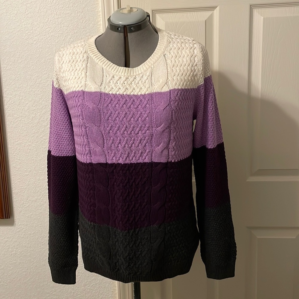 Croft & Barrow Misses Sweater, Size L